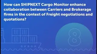 How can Shipnext Cargo Monitor enhance collaboration between Carriers and Brokerage firms?