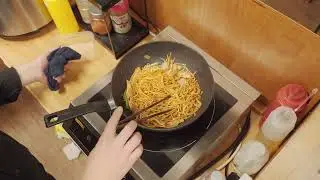 What a Day in a Tiny Asian Kitchen Looks Like?