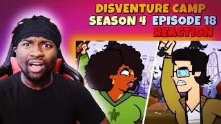 РЕАКЦИЯ АКТЕРА Озвучки: Лагерь Disventure | Сезон 4 - Эпизод 18 | СТАВКИ ВЫСОКИ!