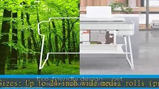 HP DesignJet Studio Steel Large Format Wireless Plotter Printer - 24