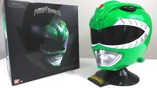 UNBOXING & REVIEW - The Legacy Green Ranger Helmet - 1:1 Helmet 2018!