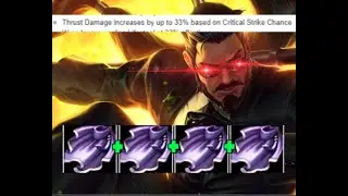 Xin Zhao Top FORBIDDEN TECHNOLOGY BUILD