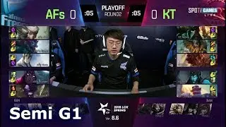 AFS vs KT Game 1 -  Semi Finals S8 LCK Spring 2018 Play Offs - Afreeca Freecs vs KT Rolster G1 1080p