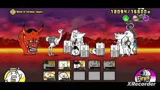 Battle Cats - Realm of Carnage With ONLY Normal Cats(No Cat Combos)