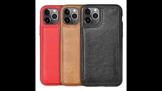 PULOKA wallet card slot mobile phone case back cover