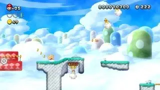 New Super Mario Bros. U - Pista Superstar 7 - Terza Moneta Stella (Wii U)