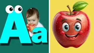 A is For Apple 🍎 a aa Apple | Simple A to Z Abc Phonics Song | Learn ABC Phonics Song For Toddlers |