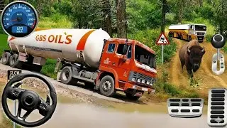 USA Oil Tanker Truck Simulator 3D - Offroad Heavy Cargo Transport Driver | Android Gameplay 🔥