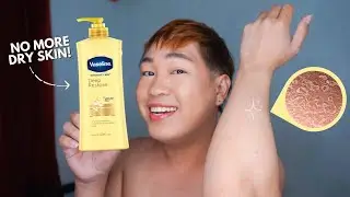 BODY LOTION FOR DRY SKIN  - VASELINE INTENSIVE CARE DEEP RESTORE - HONEST REVIEW IN ONE MONTH