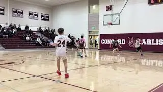 CC 7th Maroon Exhibition @ CCHS Varsity game - 1.9.26