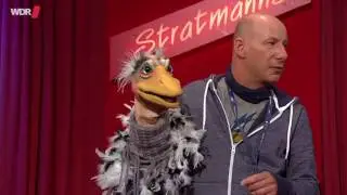Bauchredner Benjamin Tomkins und die Kampfgans