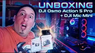&iexcl;UNBOXING &Eacute;PICO! DJI Osmo Action 5 Pro + Mic Mini 🎥🚀