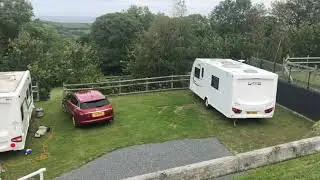 The Bay New Quay caravan park, cosy caravan park