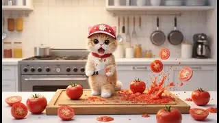 The Best Cat Story: Cooking Together and Learning Teamwork