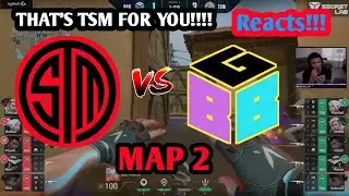 Coach MYTH Reacts TO TSM  Vs BBG !!! MAP 2  !!! VCT Challengers 2