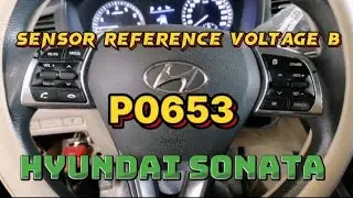 P0653: Sensor reference voltage B circuit high HYUNDAI SONATA