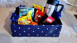 Подарочный бокс своими руками за 5 минут (DIY) 🎁❤️ Быстро и бюджетно