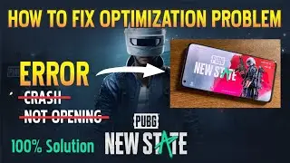 how to fix pubg new state optimization error #gauravminer