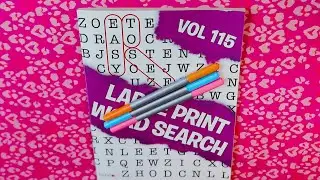 Relaxing Word Search On Valentines Day ASMR Sounds