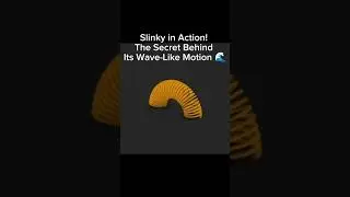 Springing into Science!How a Slinky Moves Like Magic#science #sslc2025 #matterevolution #deepmatter