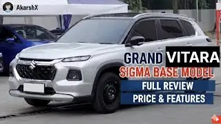 Grand Vitara Base model sigma 2025 new updates 