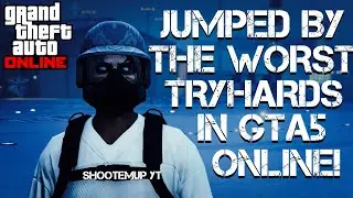 THE WORST GTA 5 TRYHARDS JUMPED ME & A FRIEND 6v2! (GTA ONLINE)