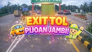 “Dashcam Truk Nusantara: Dari Exit Tol Pijoan Jambi ke Merlung”#06