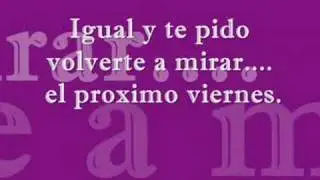 Espinoza Paz - El proximo viernes with lyrics