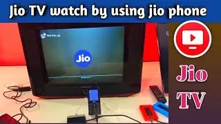 Jio TV watch by using jio phone with free tv channels#jioTv