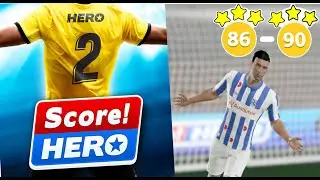 Score! Hero 2 - Level 86 - 90 - Complete 3 Stars Walktrough