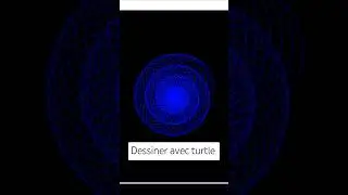 Dessiner avec turtle #python #youtubeshorts #coding