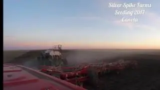 Silver Spike Farms Seeding 2017 Canola