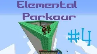 Minecraft Elemental parkour #4 - Попробуем, раз по пять)