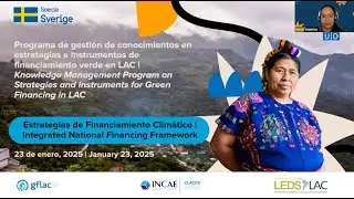 1. #GreenFinance. Estrategia de financiamiento clim&aacute;tico: experiencias de Belice y Colombia
