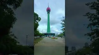 Colombo Lotus Tower🪷#srilanka #colombo #nomadicmehak #travel #explore