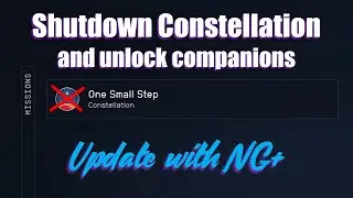 Starfield Shutdown Constellation and trigger NG+ demo