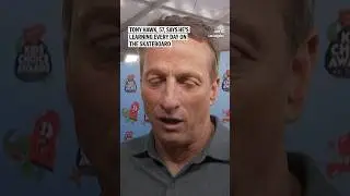 Tony Hawk, 57, says he's learning every day on the skateboard