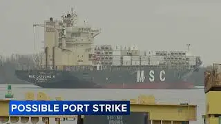 Time running out to avoid crippling US port strike as retailers brace for potential disruptions