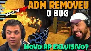 😨ADM TIROU BUG ao VIVO! PAULINHO O LOKO E JACARÉ INICIAM NOVO RP! CAPITAL GTA RP