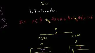 Econometrie regression multiple Ep3_bi darija ( l'intervalle de confiance +les tests d'hypothèses )