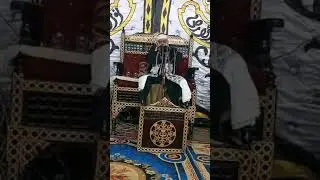 الشيخ محمد راضى المنشاوى من ذكرى وفاة المرحوم السيد صابر عثمان القطع بالمنشاة سوهاج