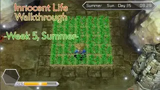 Innocent Life : A Futuristic Harvest Moon | Walkthrough | Summer, Week 5 #game #gaming #harvestmoon