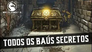MORTAL KOMBAT X - TODOS OS BAÚS SECRETOS DA KRIPTA