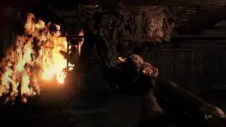 Mutated Jack (Boss Fight on Madhouse using only handgun and shotgun) - Resident Evil 7