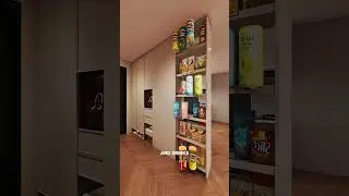 Реалистичный 3D-дизайн комнаты | Минималистичный современный интерьер