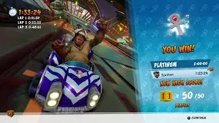 CTR Nitro Fueled - Hyper Spaceway - Platinum Relic (All Boxes)
