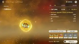 Genshin Impact | Nahida DPS Circlet | Deepwood Memories | Artifacts #clips