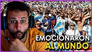Asi EMOCIONÓ La HINCHADA ARGENTINA Al MUNDO