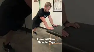 Elevated Plank Shoulder Taps
