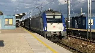 Warszawa Wschodnia IC Starzyński w środku i EP08-001 IC Skaryna